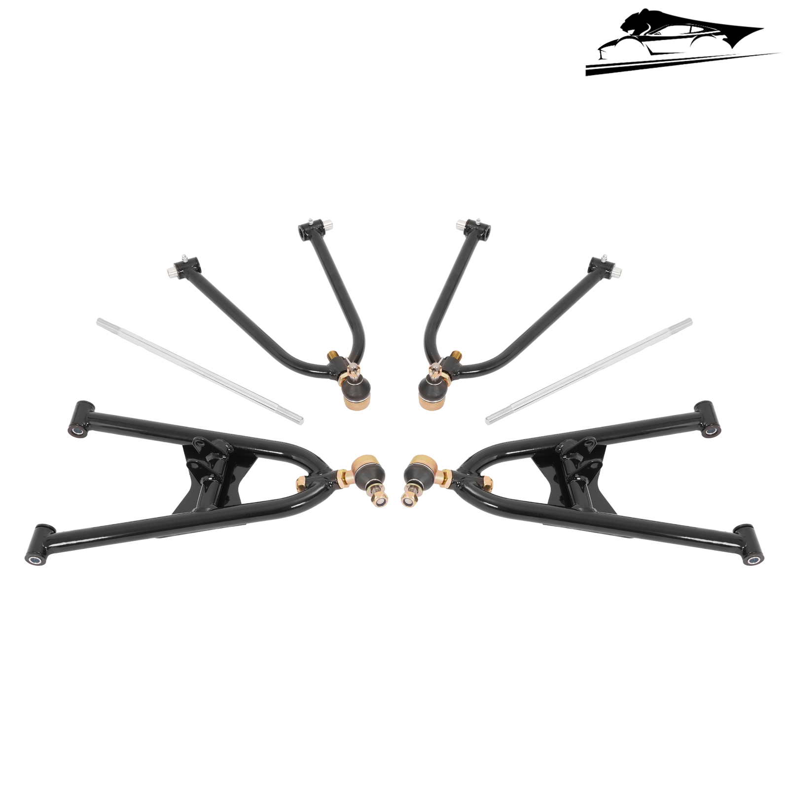 For 2009-2014 Honda TRX400X Sportrax 400 Fully Adjustable Steel Front A Arms 2+0