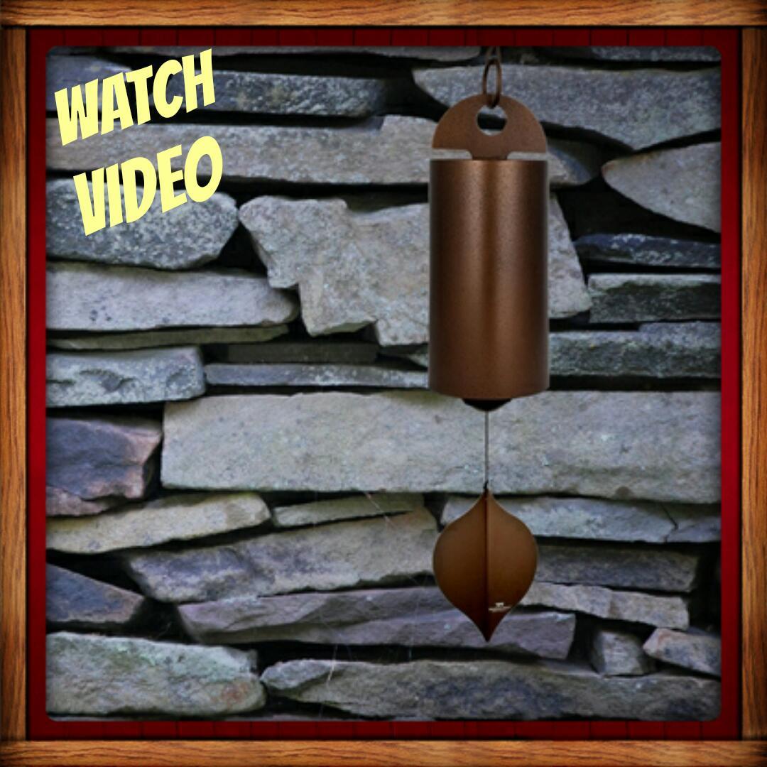 WOODSTOCK CHIMES HEROIC WINDBELL WND BELL ANTIQUE COPPER Medium OR Large CHOICE