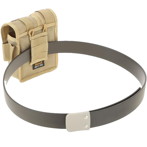 Maxpedition 1.25" Liger Gun Belt | Black with Silver Buckle | LGB125B | Size 34
