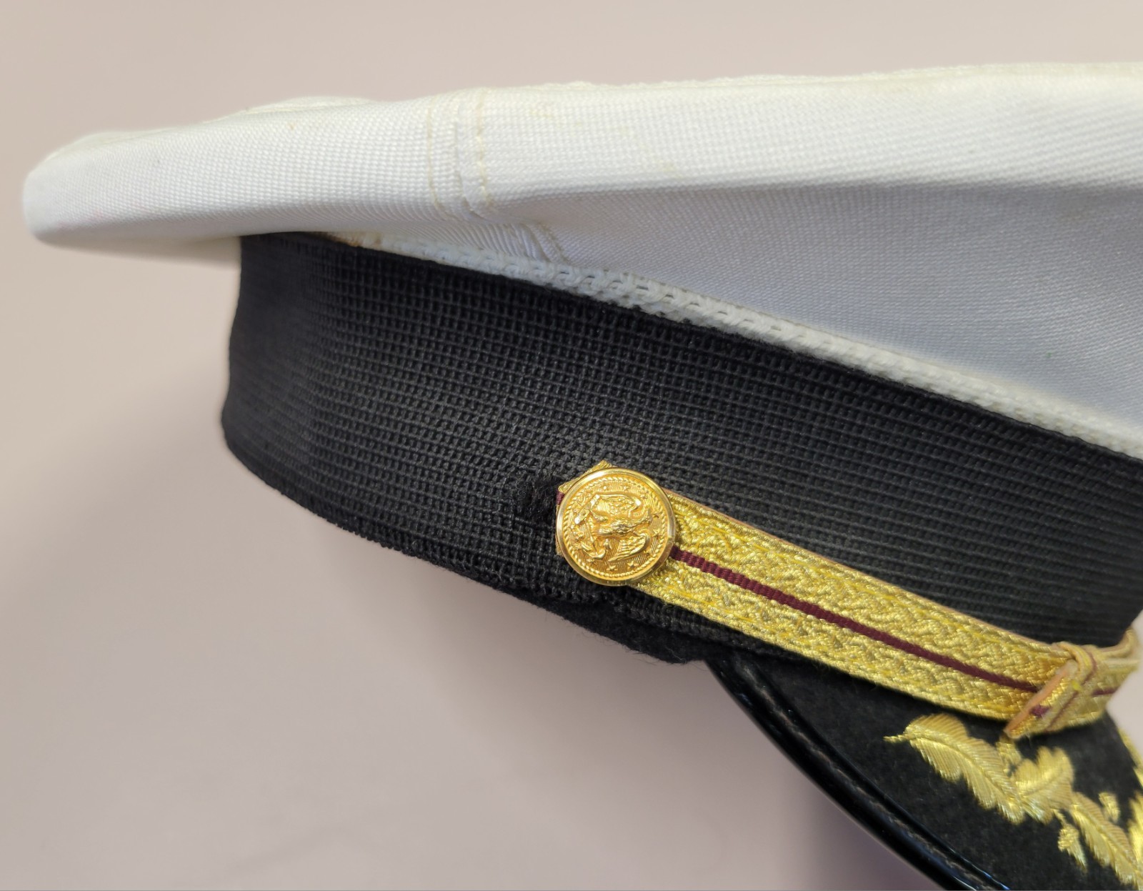 US Public Health Service USPHS Senior Officers Dress Hat Bancroft Cap Size 6 7/8