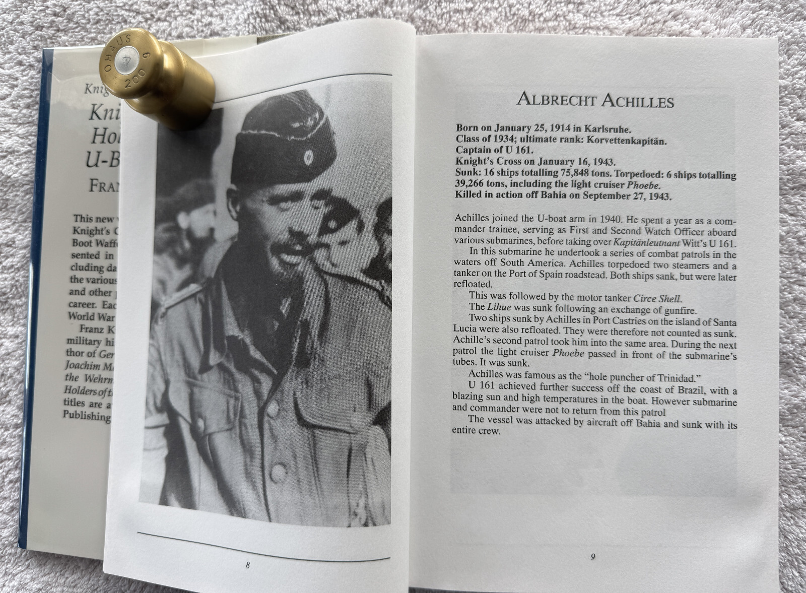 2 WWII Books on the Knights Cross: Knights of the Iron Cross, U-Boat KC Holders