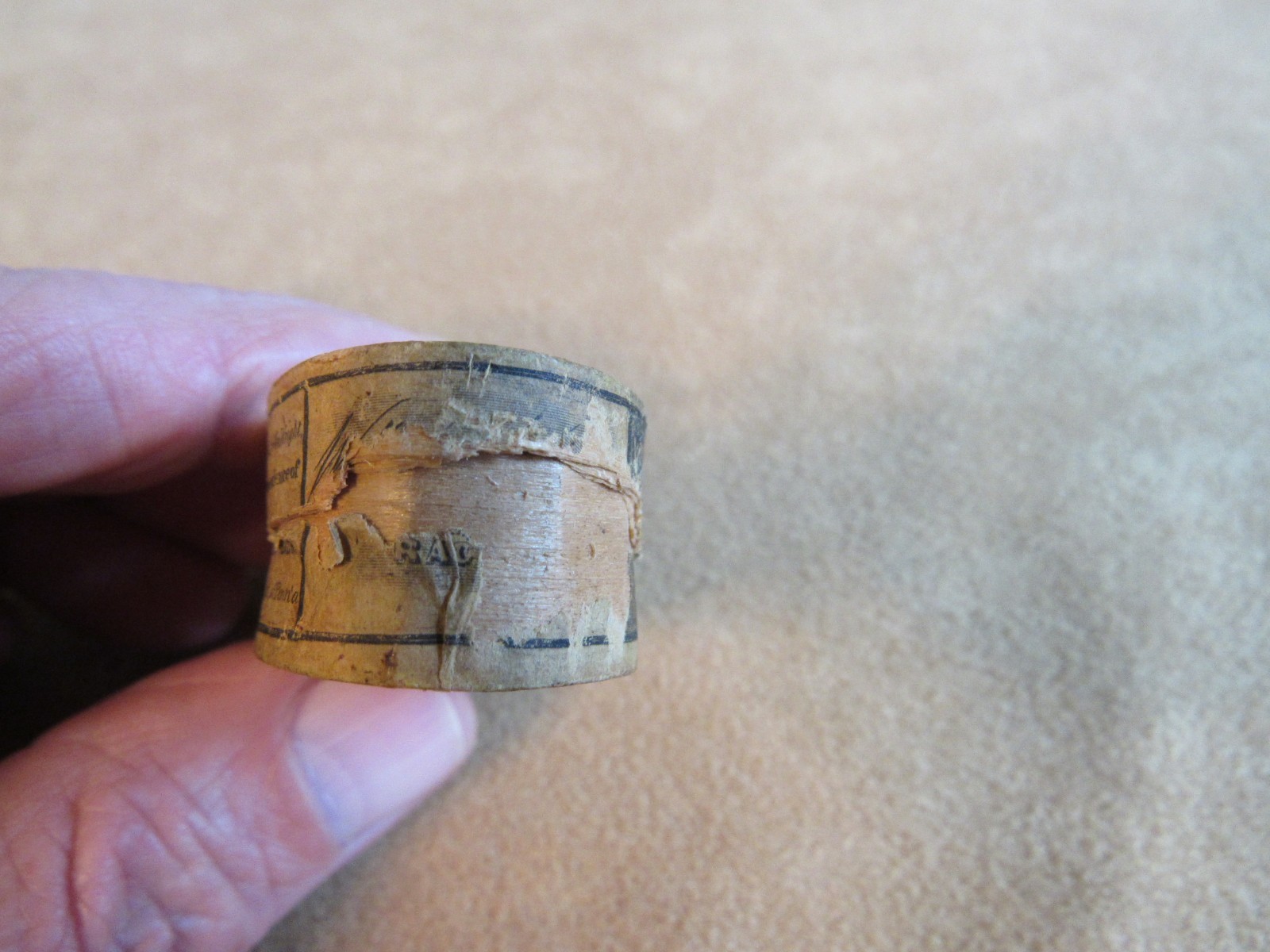 Civil War Wood Box Quack Pills Wrights Indian Vegetable Medicine 1860s