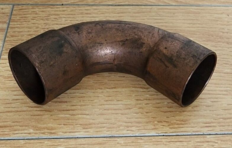 Copper Elbow EPC 1-1/4 x 1-1/4" Long Turn 90 Degree Sweat Fitting *New Old Stock