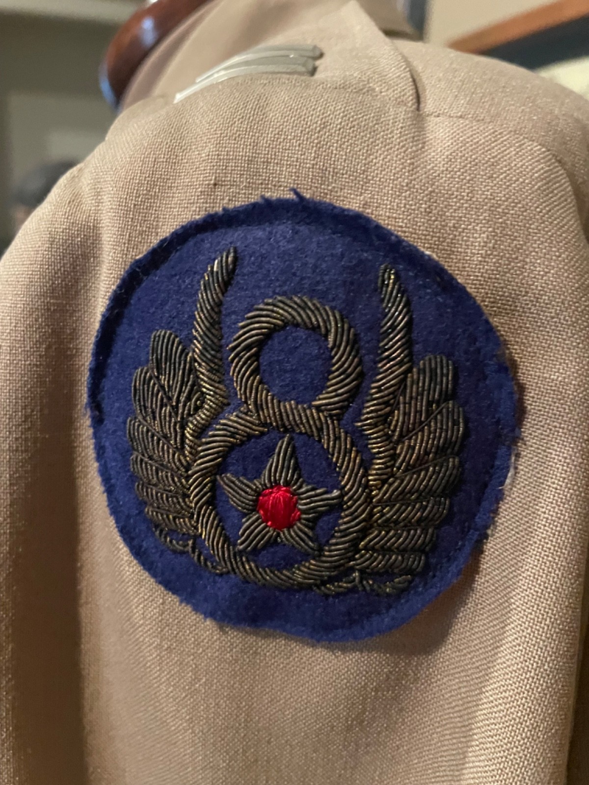 8th WW2 Captian's Pinks & Greens Air Corps Uniform