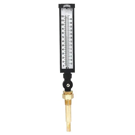 Winters Tim105lf. Thermometer, Analog, 30-300 Deg, 3/4In Npt