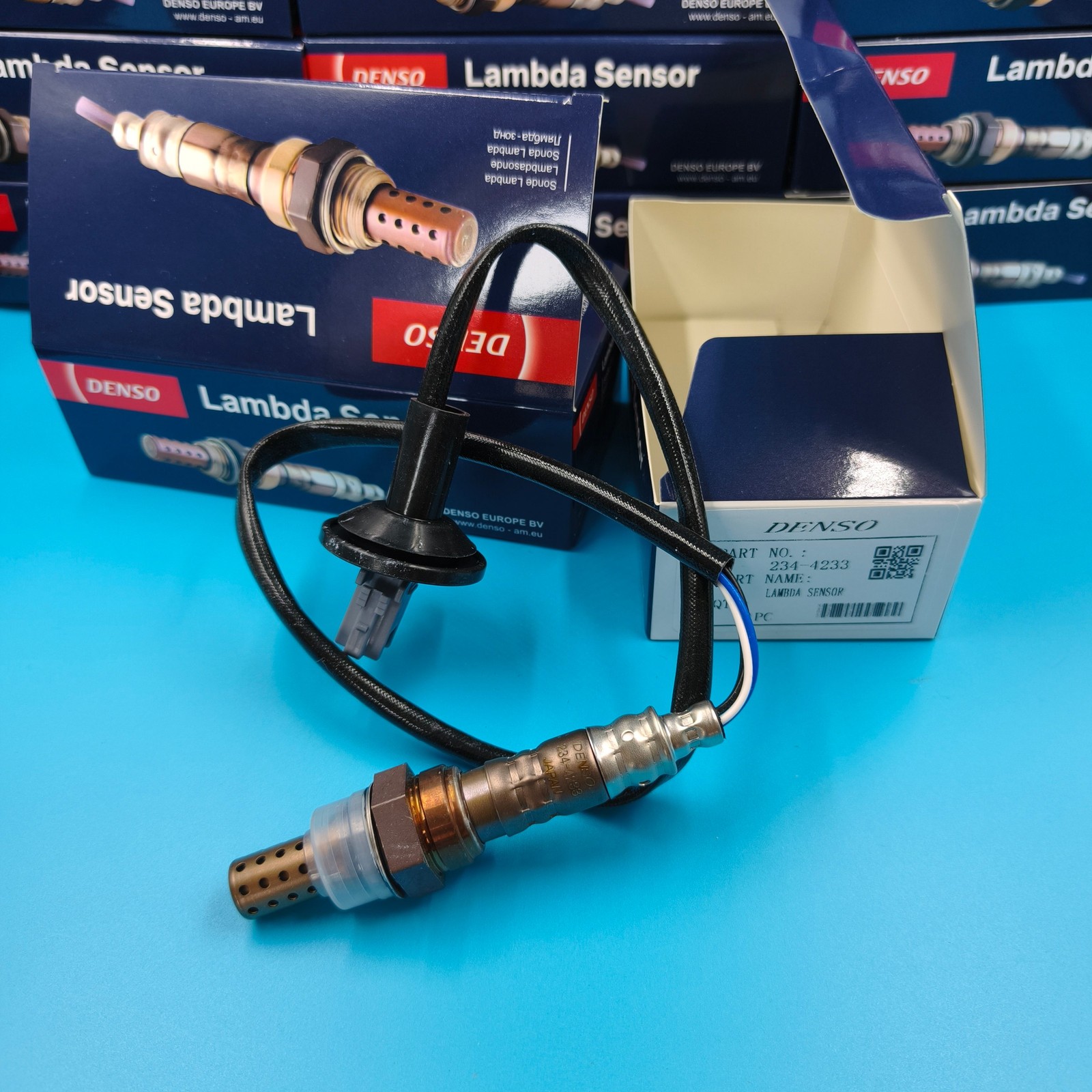 Denso 234-4233 Downstream Oxygen Sensor For Toyota Corolla 2003-2008 1.8L-L4