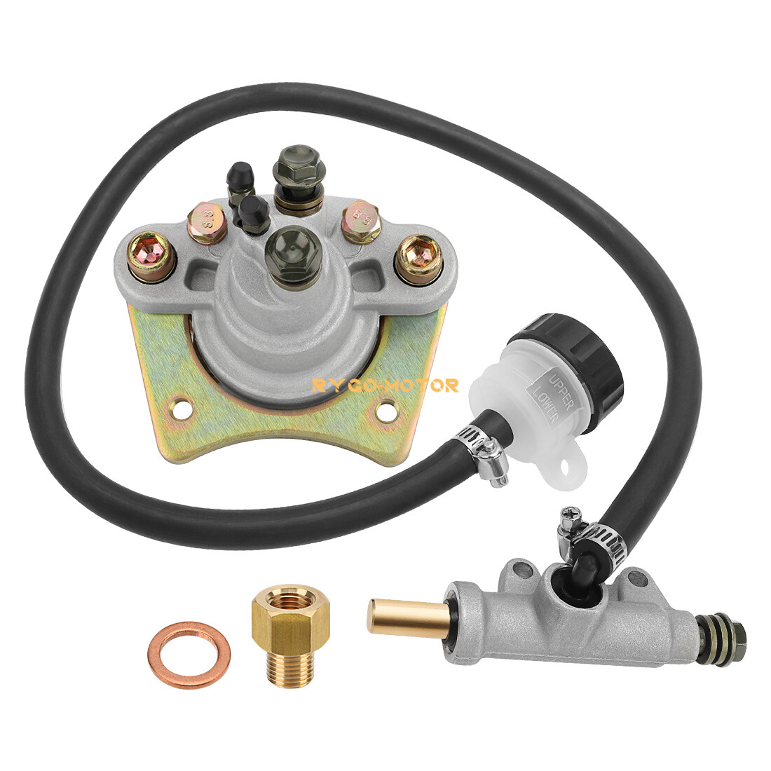 Rear Brake Caliper&Master Cylinder for Polaris Sportsman 400 450 500 600 700 800