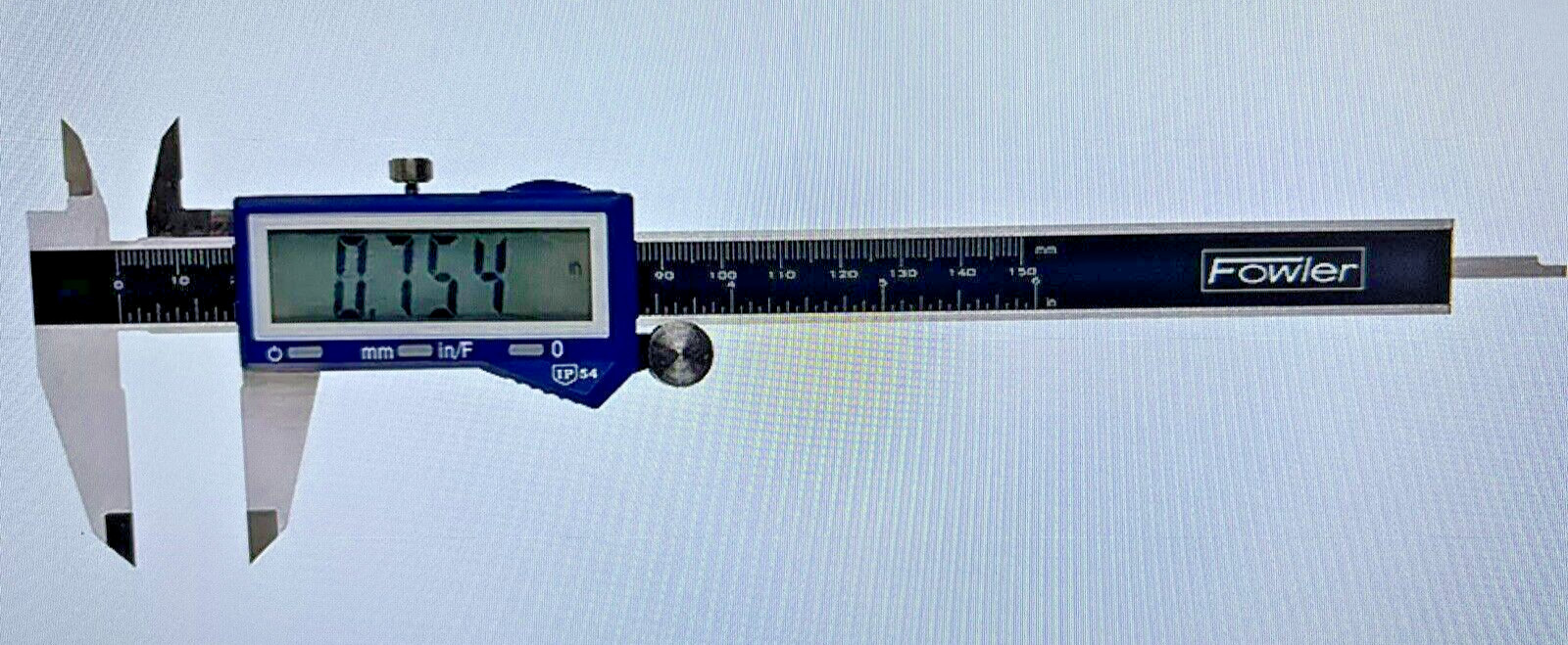 NEW Fowler 54-103-006-0 Electronic Caliper 0-6"/150mm Range, .0005"/0.01mm
