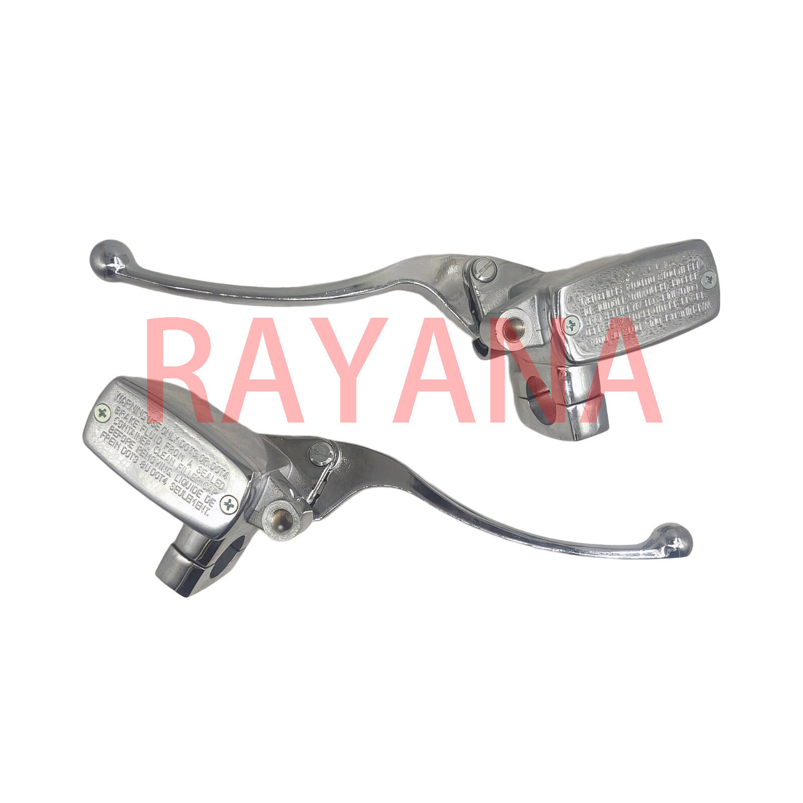 US Chrome Brake Master Cylinder Clutch Levers for Suzuki Intruder 800 1400 1500