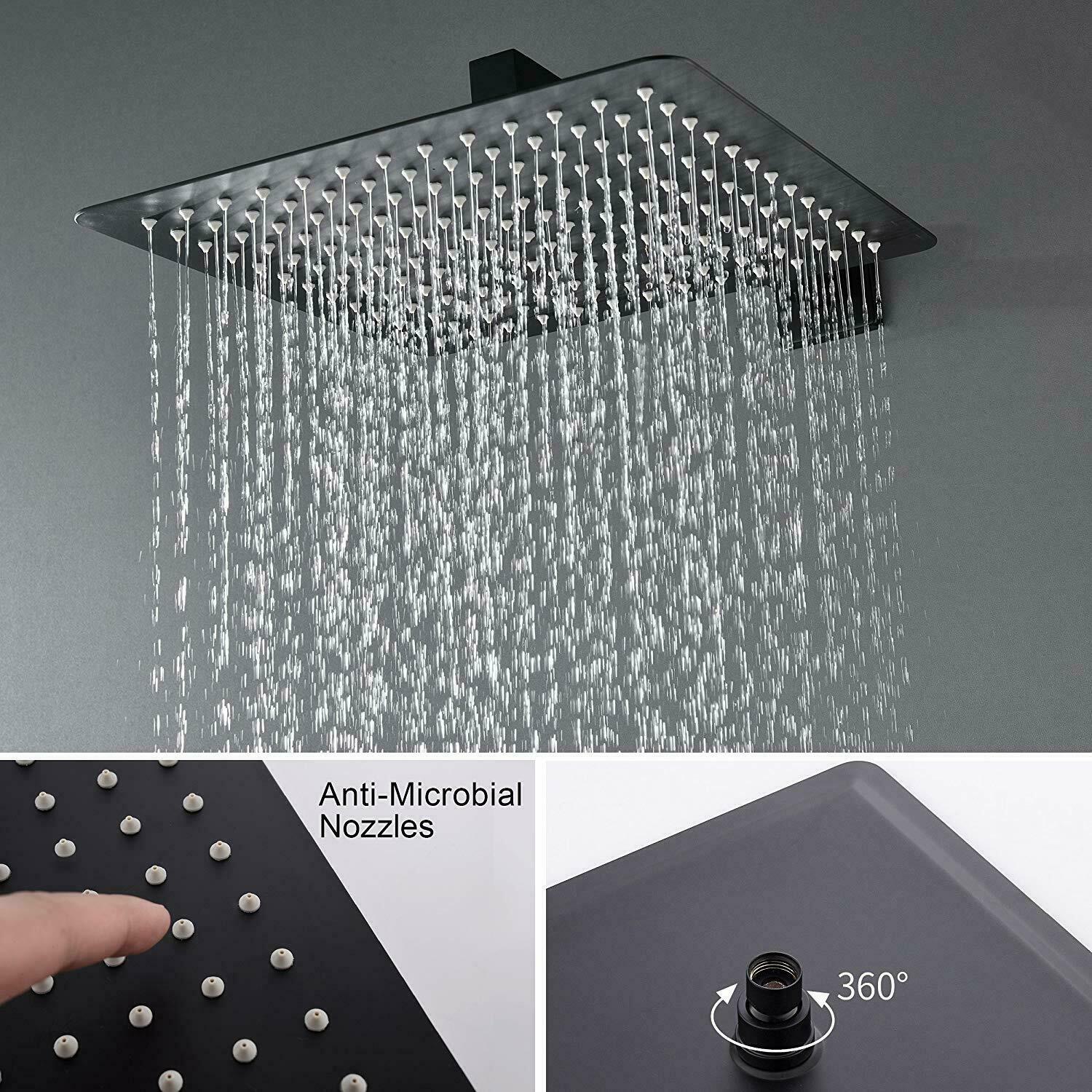 Stainless steel Rainfall Shower Head Ultrathin Rain Shower head High Pressure
