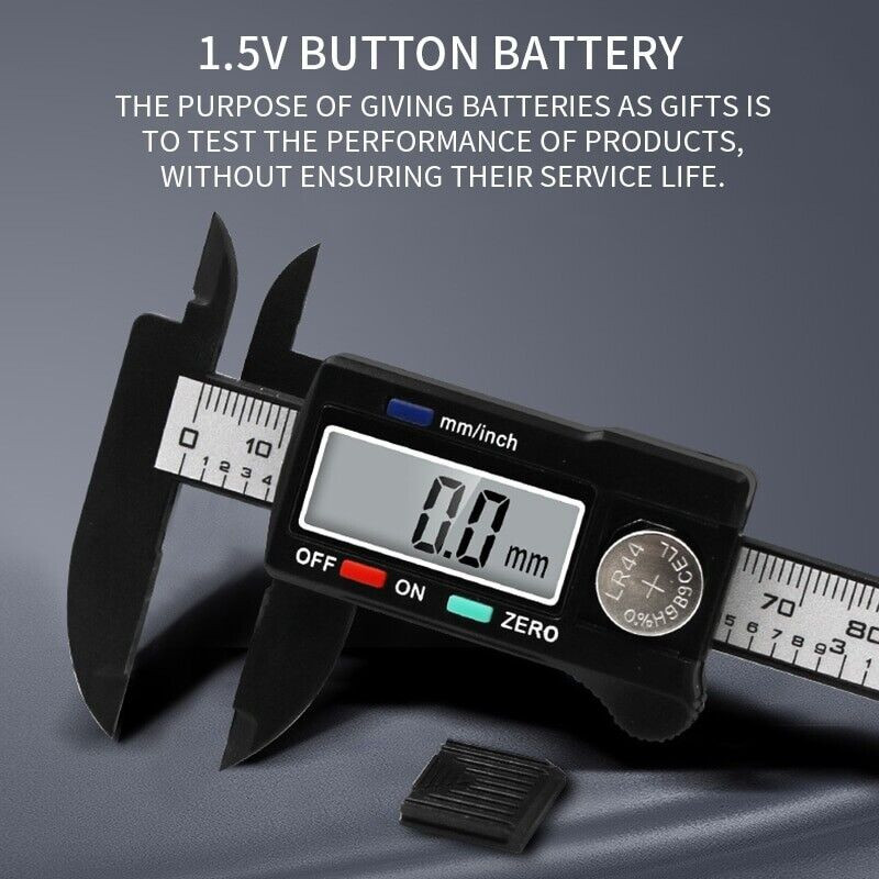 Electronic Digital Caliper Dial Vernier Caliper Gauge Micrometer Measuring Tool