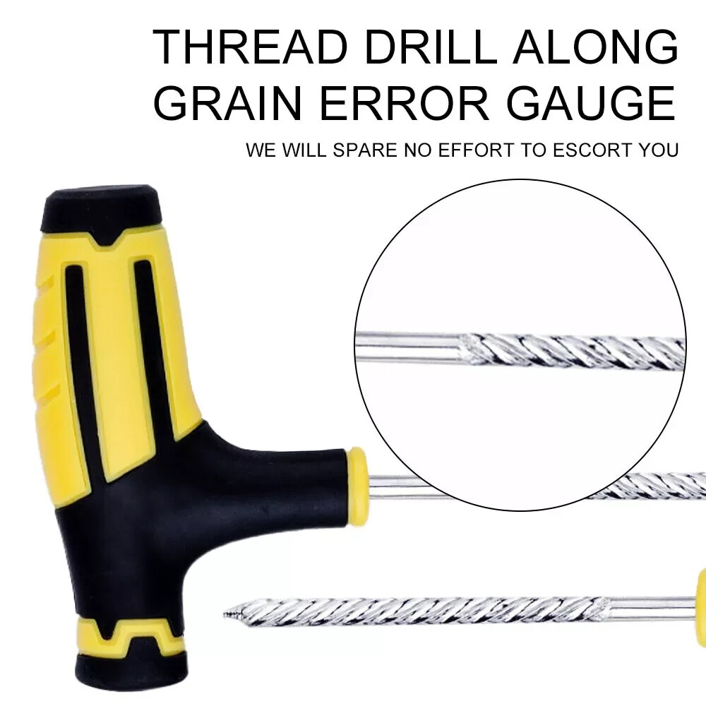 68pc Tire Repair Kit DIY Flat Tire Repair Car Truck Motorcycle Home Plug Patch