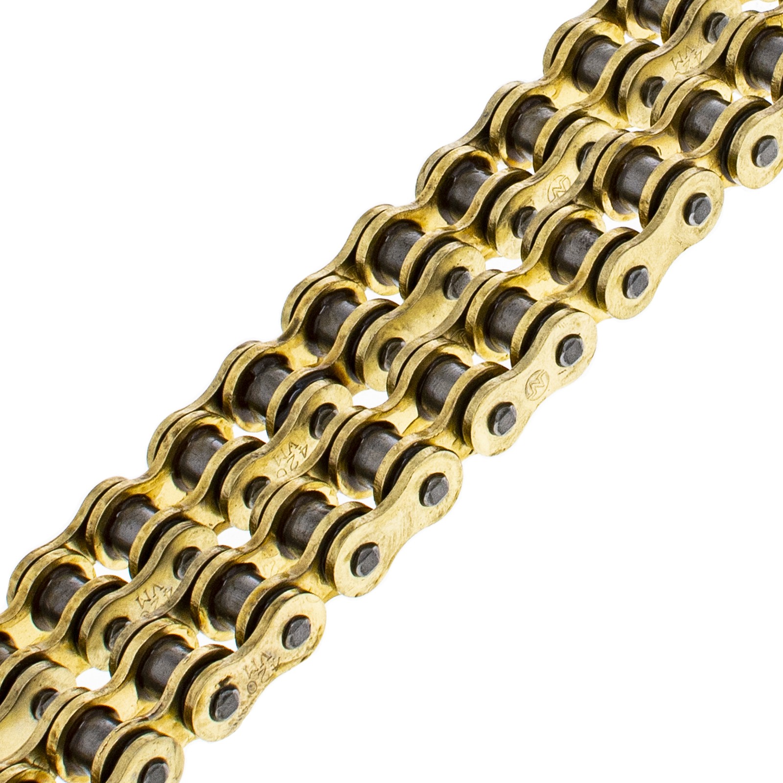 NICHE Gold 420 X-Ring Chain 102 Links With Connecting Master Link Motorcycle