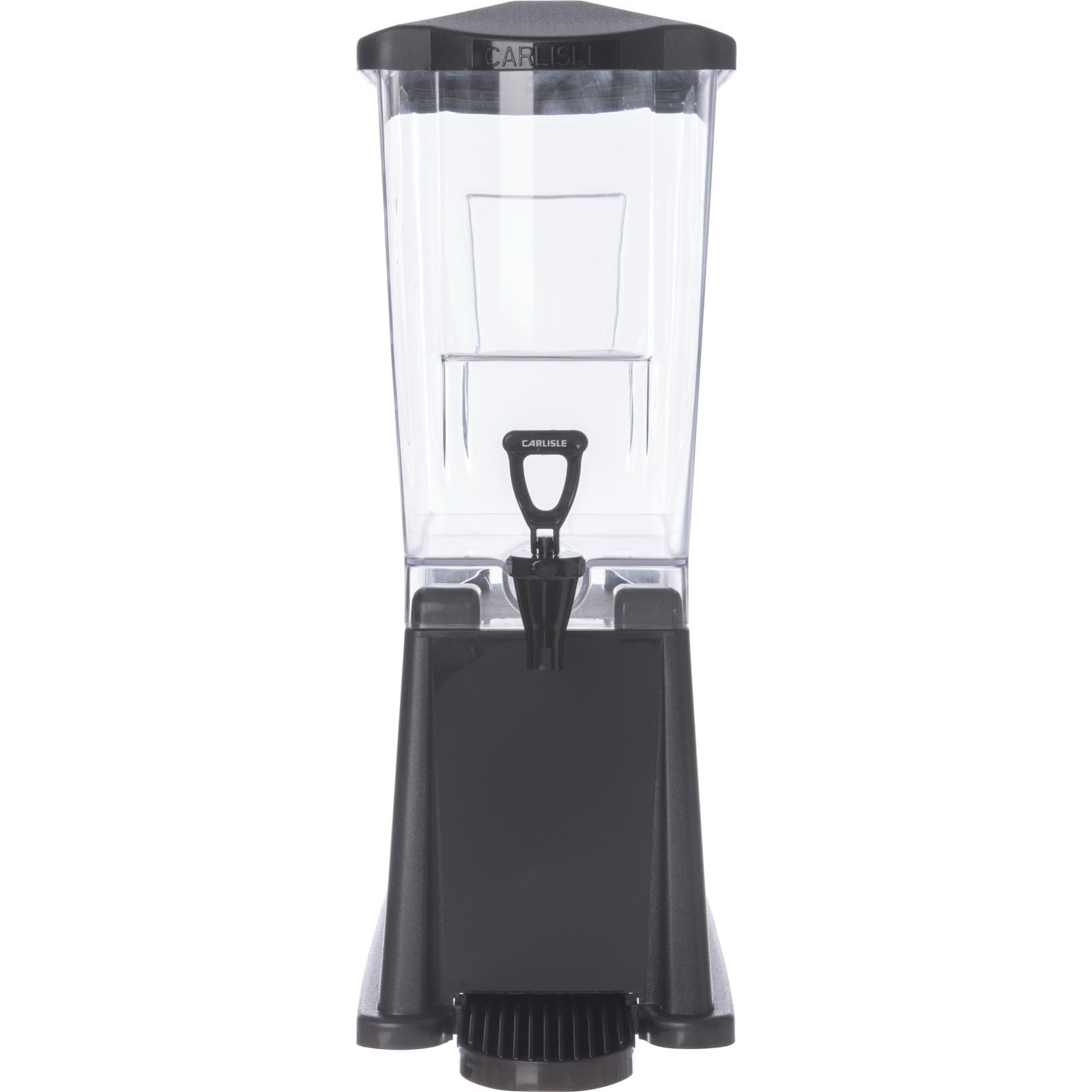 Drink Dispenser Single Polycarbonate Black 3 Gal 3.5 Gal Premium Simple Base