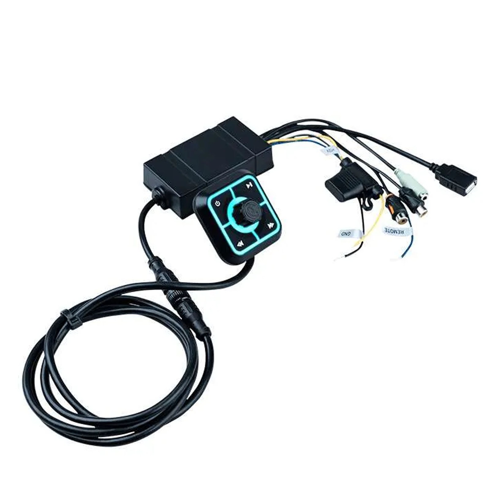 Memphis Audio SBT4 Bluetooth Receiver Controller with Auxilary Input and USB