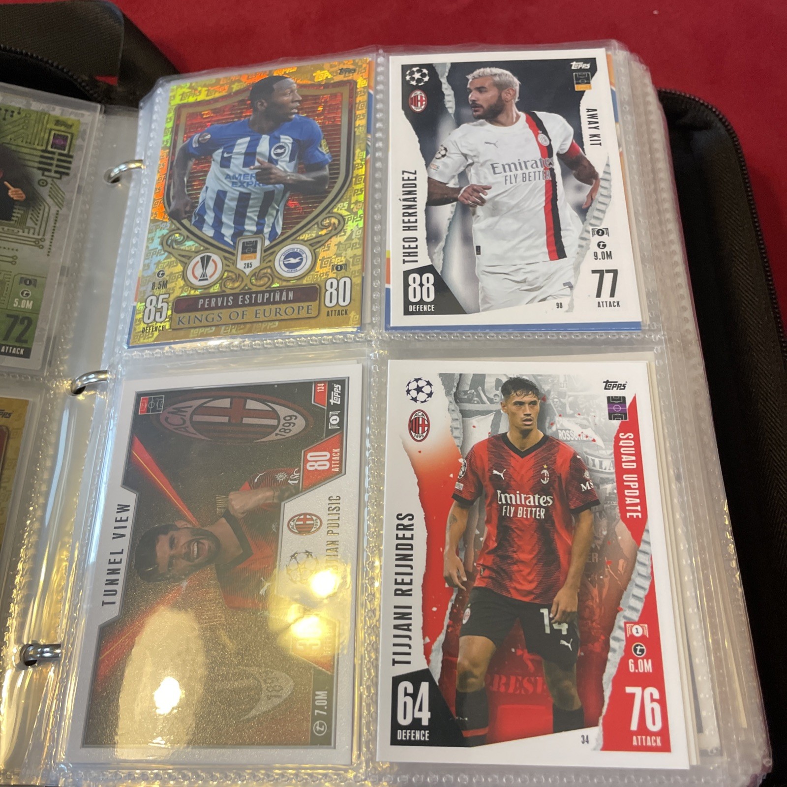 Huge Binder Full Of Soccer Cards! Panini, Topps, Many Holos And Special Cards!