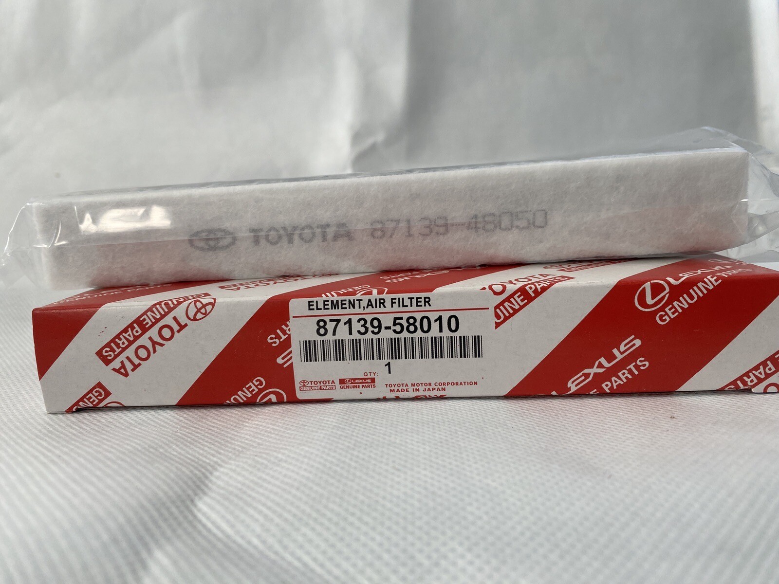 Genuine-Quality Premium Cabin Charcoal Air Filter 87139-58010 - Activated Carbon