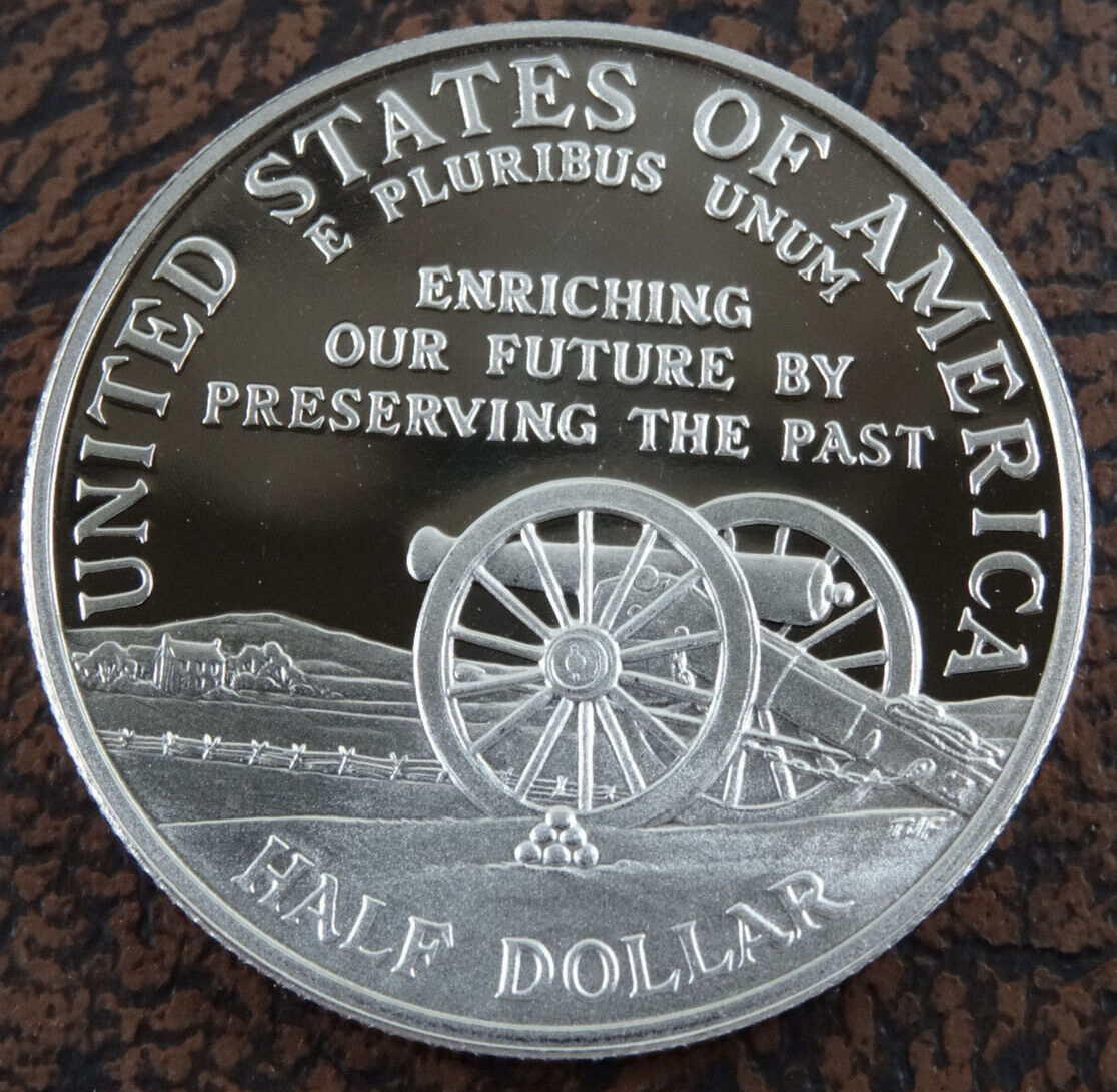 1995-S Civil War Battlefield Proof Half Dollar Commemorative US Mint Coin
