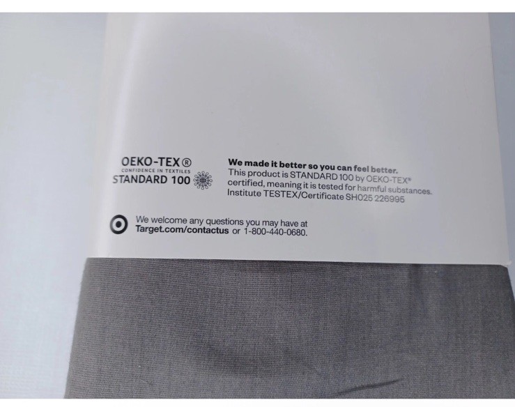 Room Essentials Solid Bedskirt Gray King 14" Drop