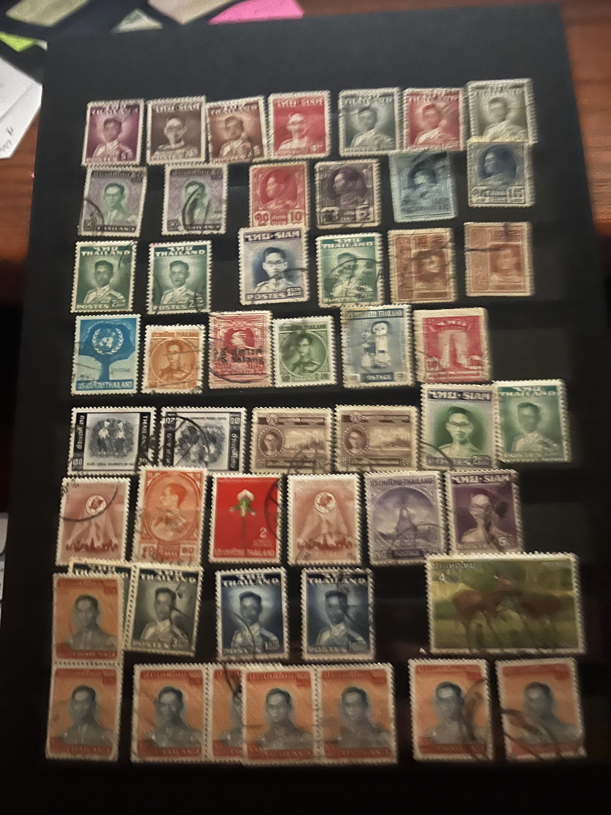 Thailand, 48 stamps, Used.