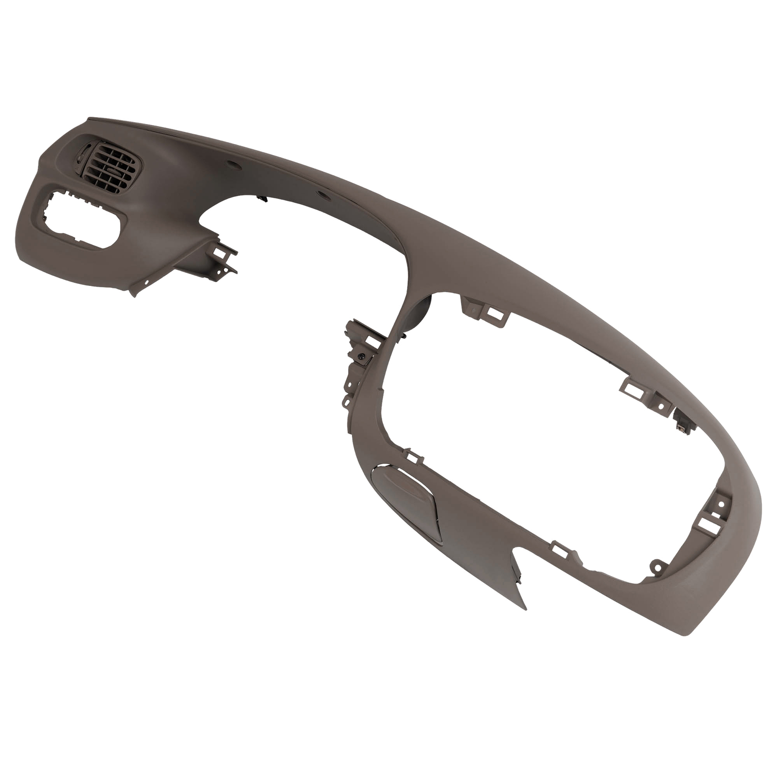 For Ford F150 Expedition 1997-2003 Brown Dash Pad Bezel +Center Dash Radio Bezel