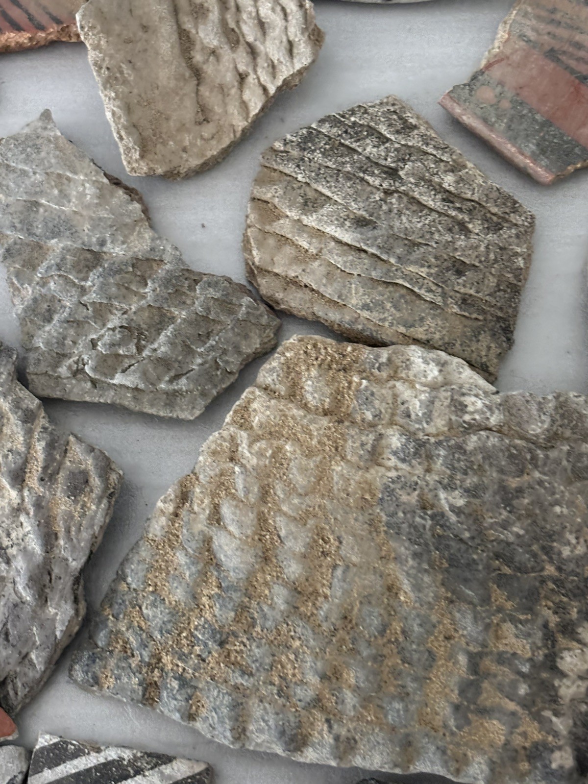 Ancient Anasazi Native American Pottery Shards 1” - 4” Arizona L6-E FREE SHIP