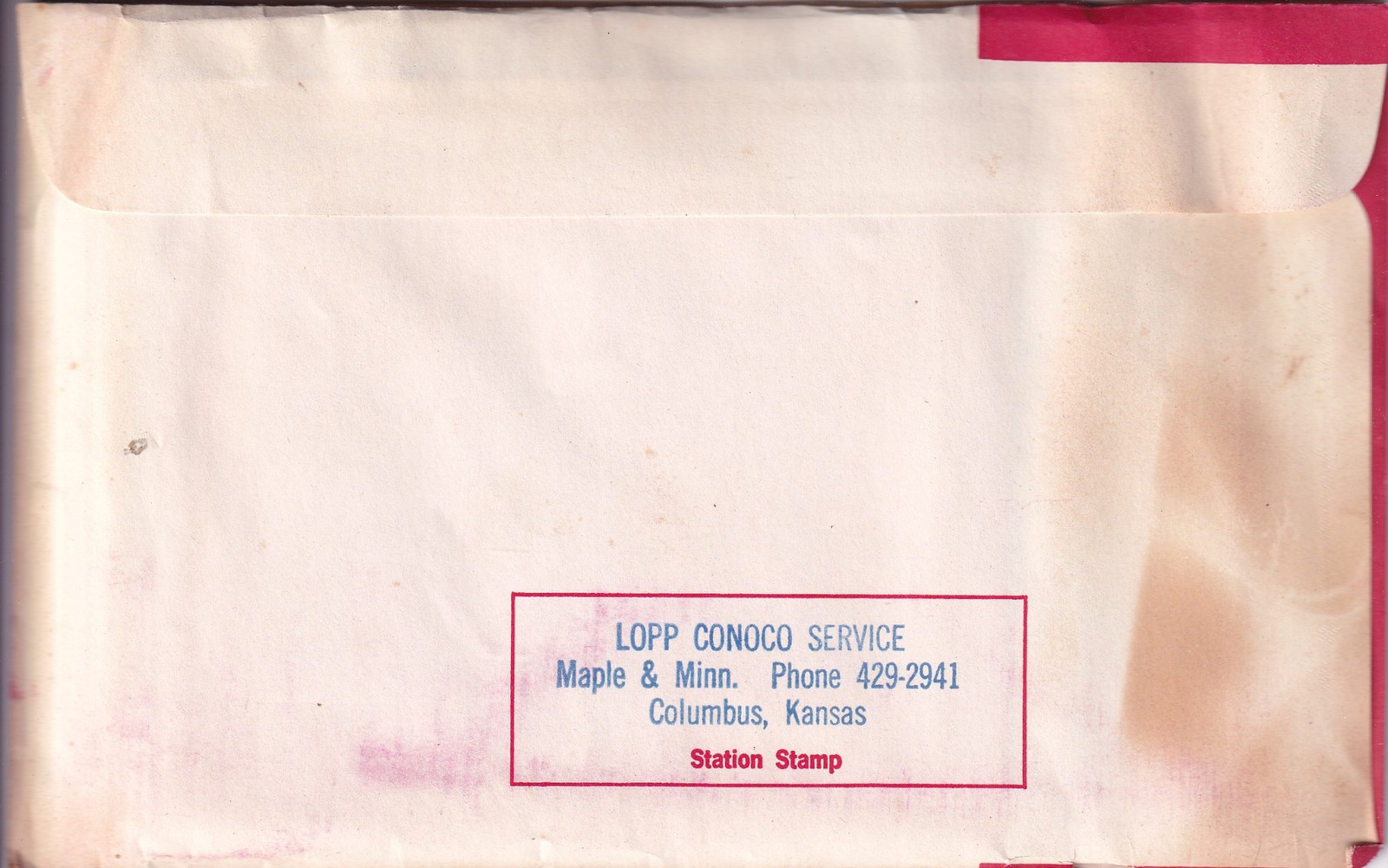 Vintage Conoco Oil Gas Station Greeting Card Happy Occasion Promotion Pack