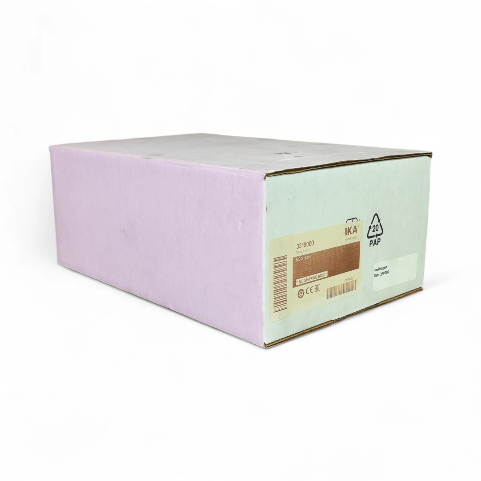 IKA 3319000 MS 3 Digital Compact Shaker NEW Open Box (Best Offer!)