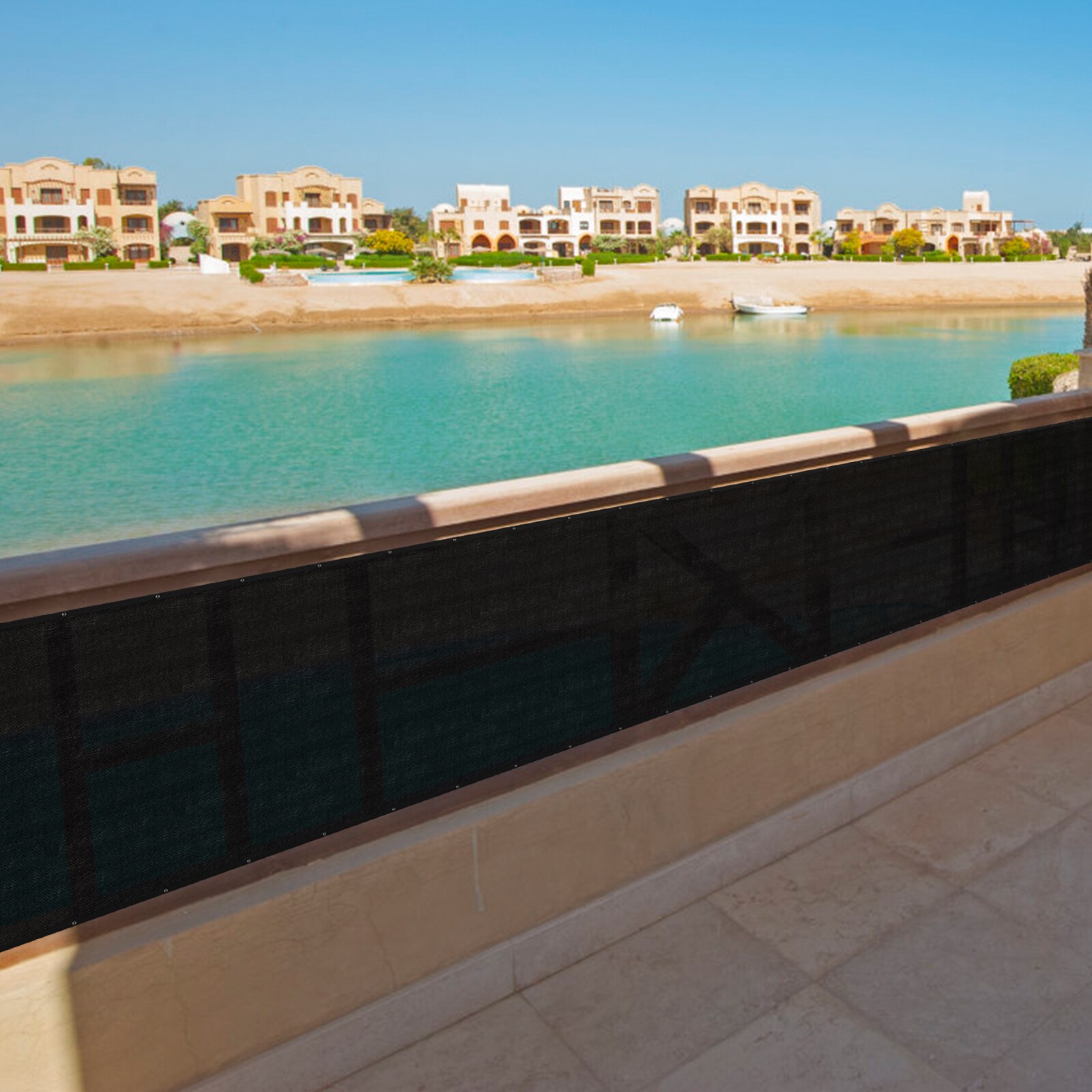 4/5/6/8 ft Privacy Fence Screen Garden Yard UV Windscreen Mesh Shade Net Cover