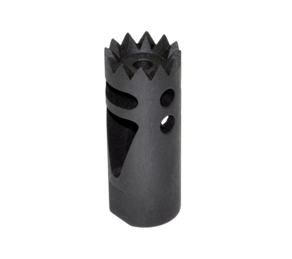 Sunflower Steel Muzzle Brake fit 223/5.56 1/2x28 TPI Free Washer & Nut