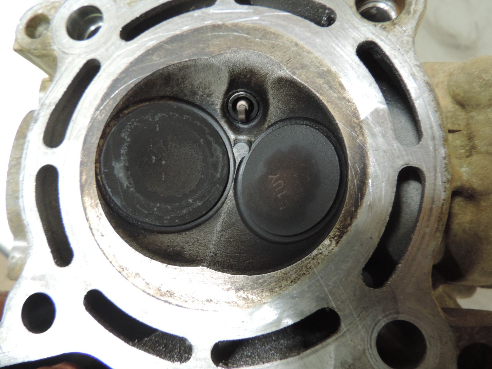 2000 Yamaha Kodiak 400 OEM Cylinder Head & Camshaft RUNNING ENGINE