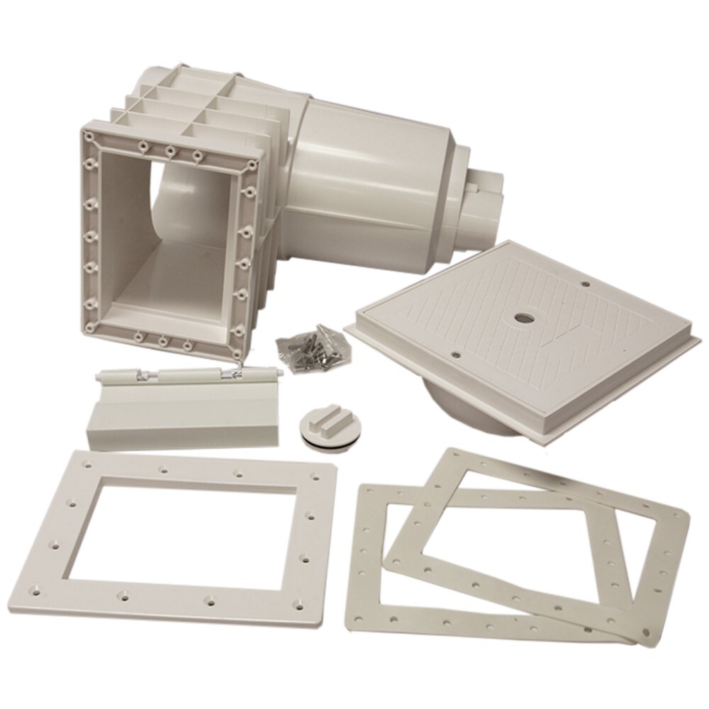 Rx Clear Swimming Pool Standard Thru-Wall Skimmer for Vinyl Liner Inground Pools