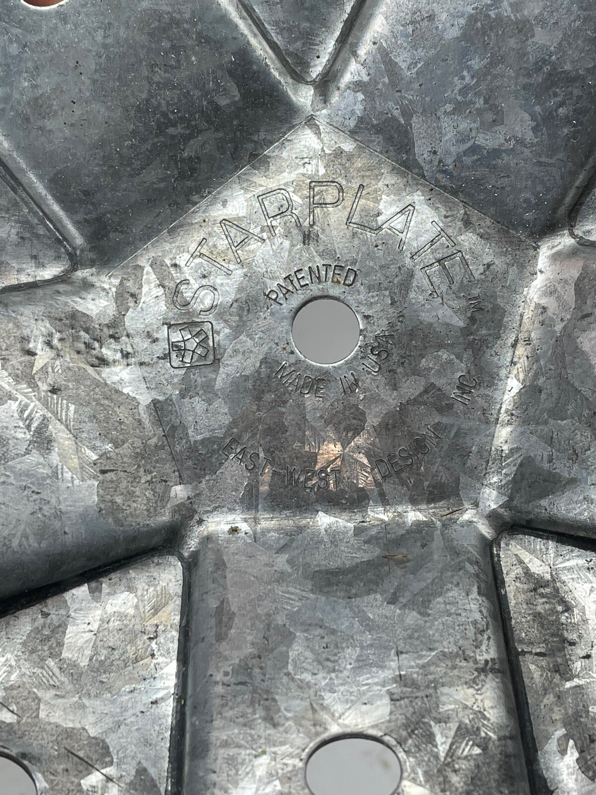 (1pc) Star Plate Building System Gazebo Pergola Rafter Frame Connector Vtg 1982