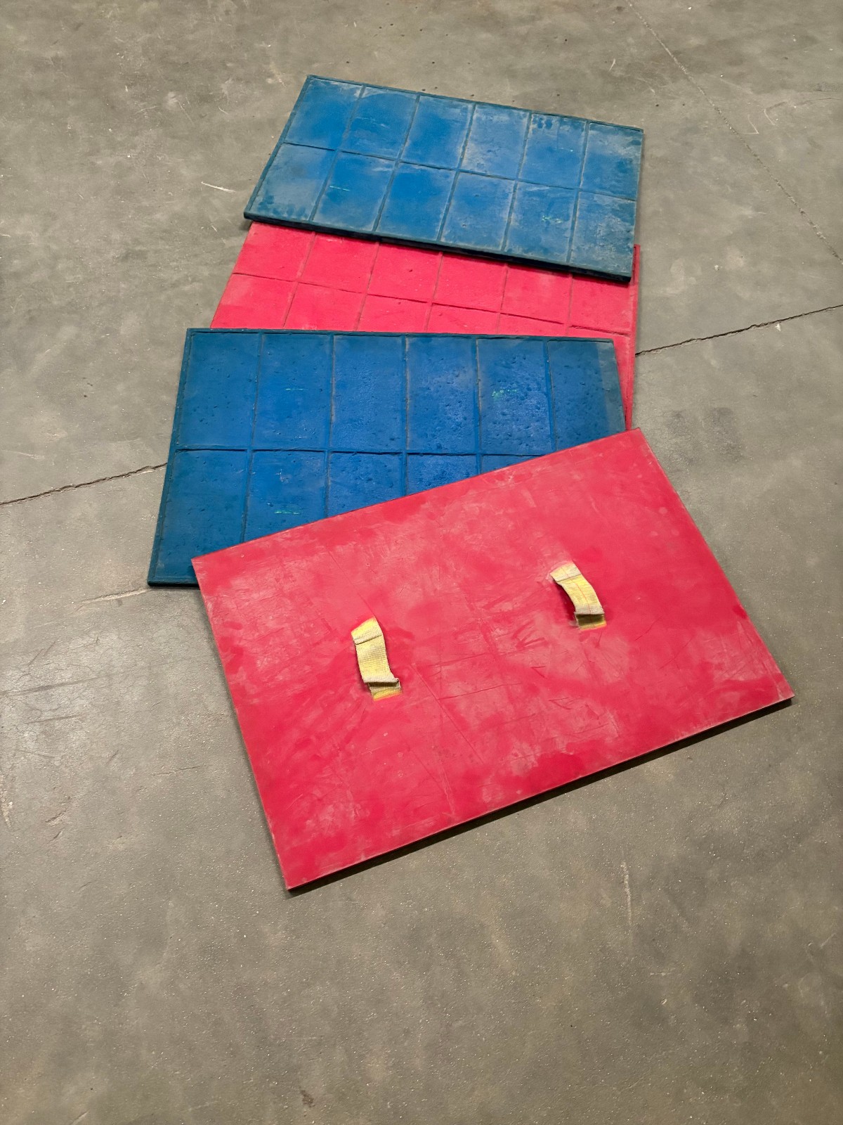 California Cross Walk | 4 pc. Decorative Concrete Stamp Set by Walttools