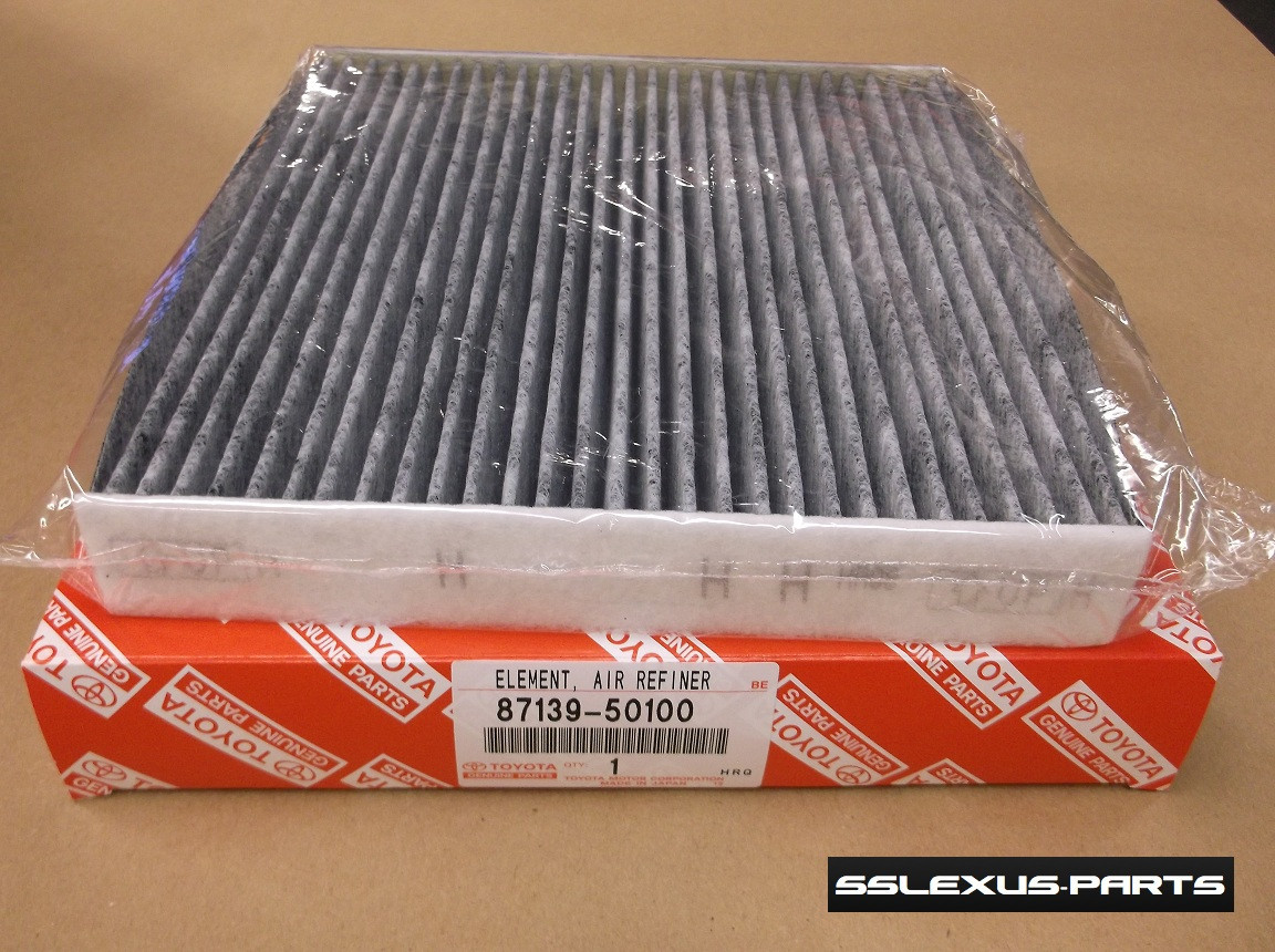 Lexus / Toyota OEM Genuine Premium AC CHARCOAL CABIN AIR FILTER 87139-50100