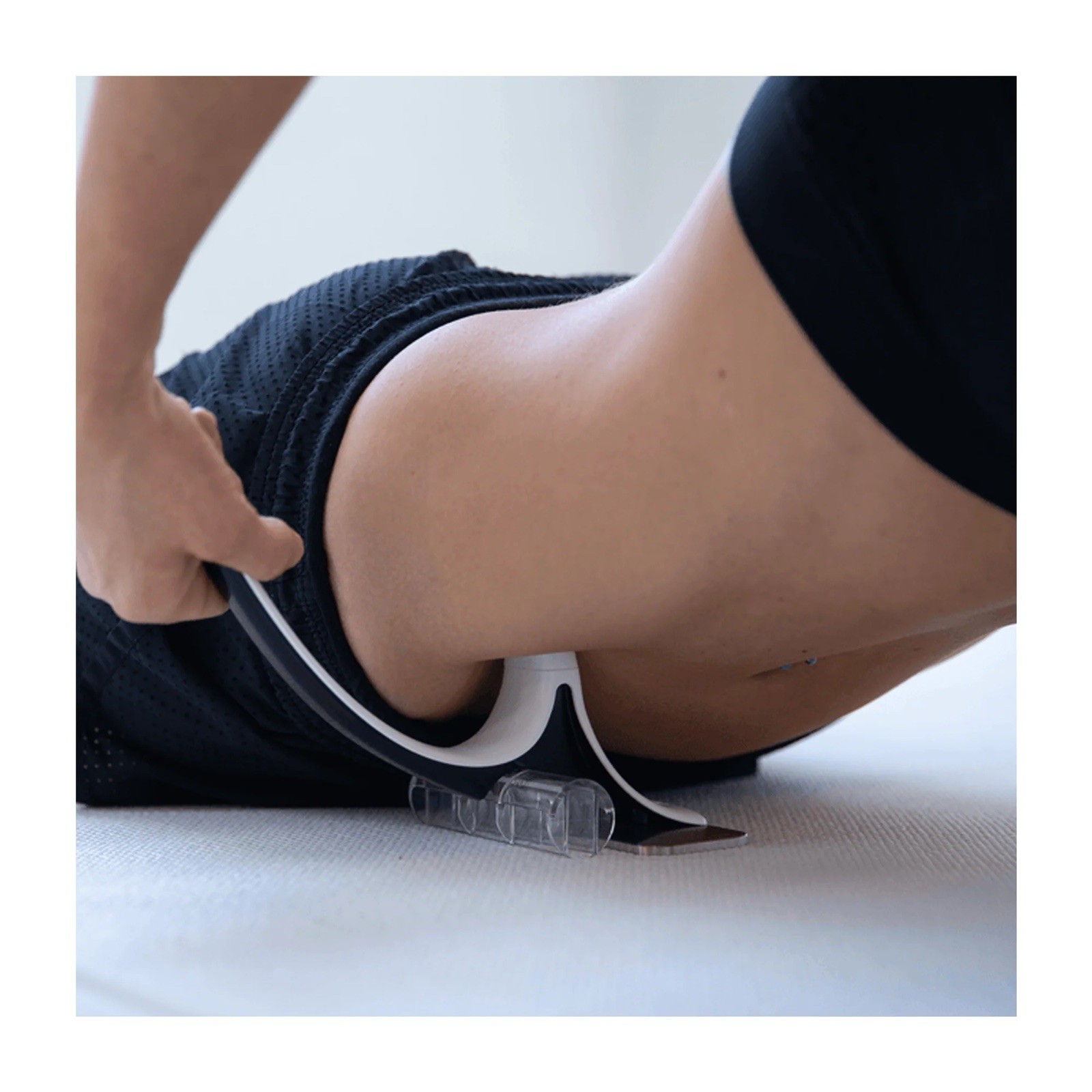 Hip "Hook Style" Iliacus and Psoas Tool for SI Joint Lower Back Pain