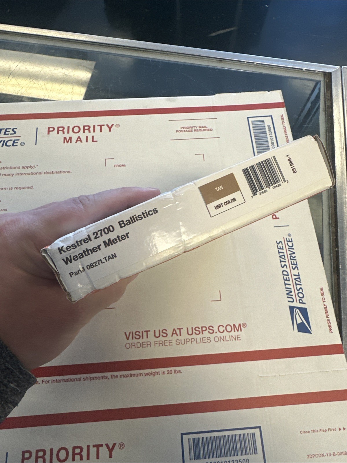 Kestrel 2700 Ballistic Weather Meter Tan LNIB Tested Working FREE SHIPPING !