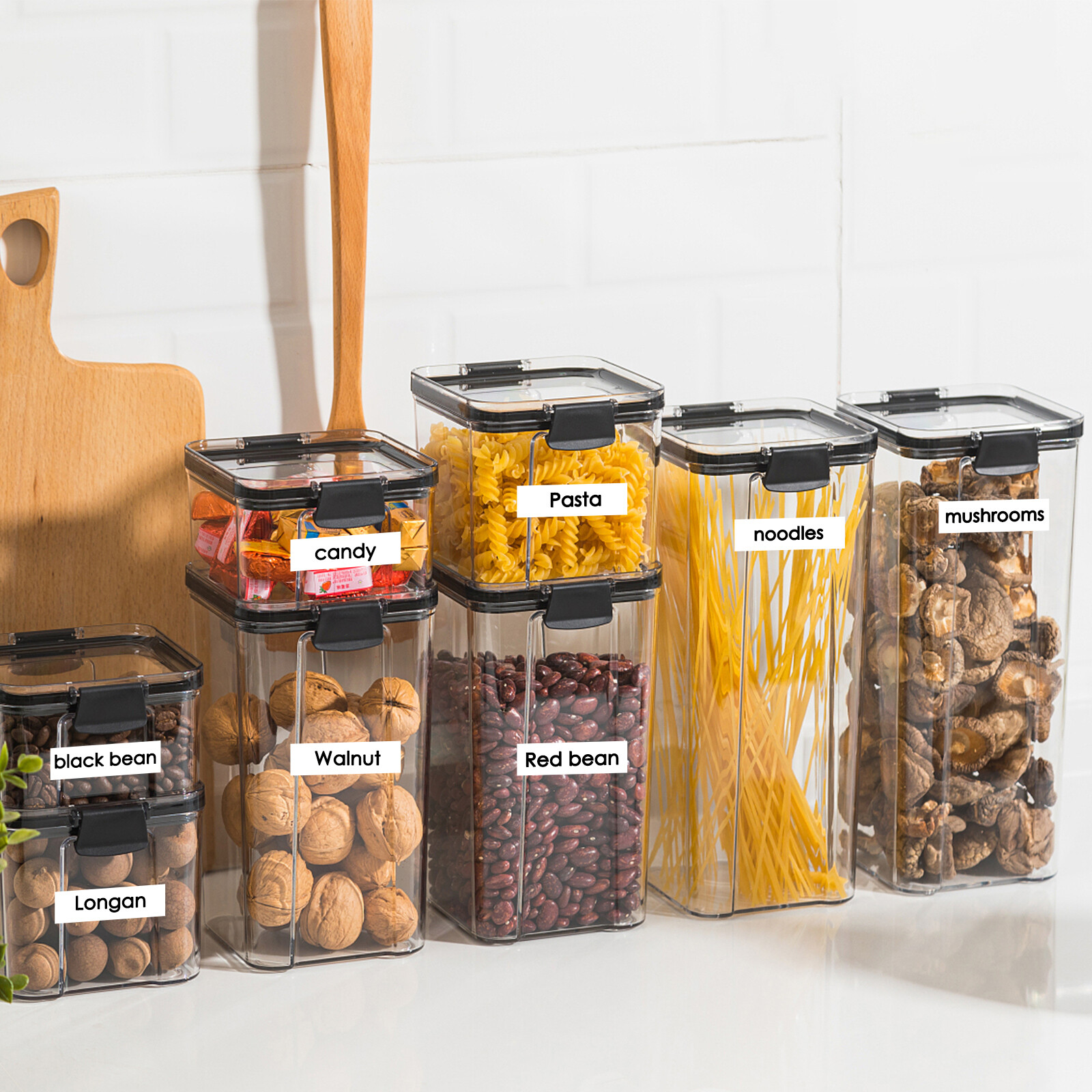 Compatible with Brother 18mm Black on White TZ-241 Label Tape TZe241 3/4"