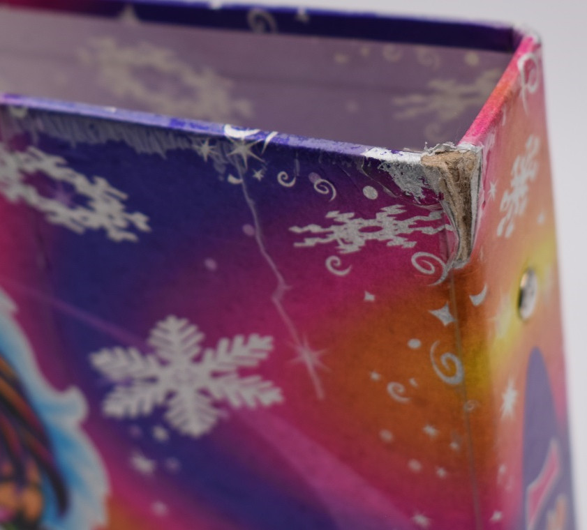 Vintage Y2K Lisa Frank Eskimo Girl Polar Bear Glitter Prism 3 ring Binder