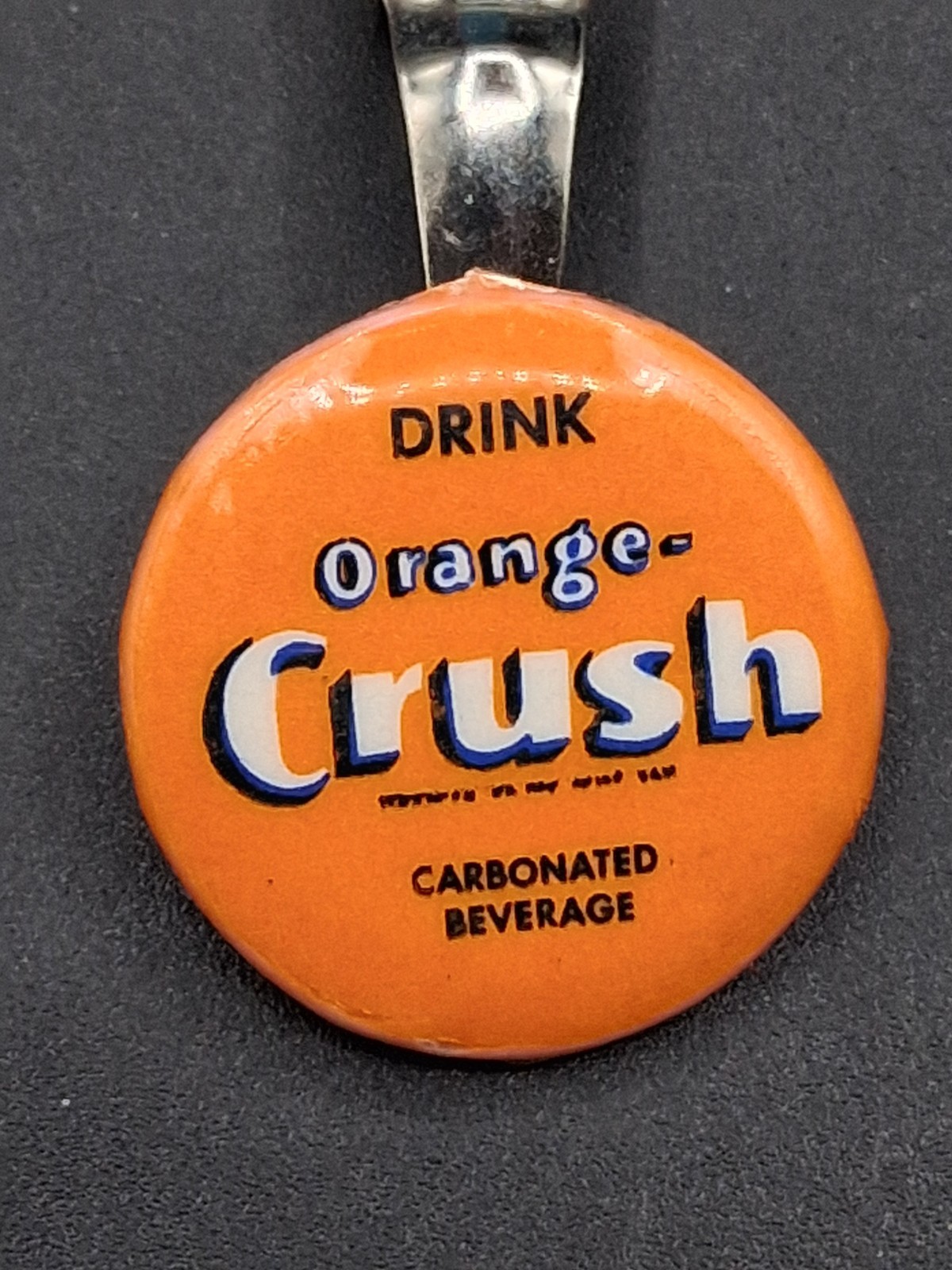 🍊 Vintage Orange Crush Soda Pop Metal Pen Clip Advertising Pencil Topper NOS 🍊
