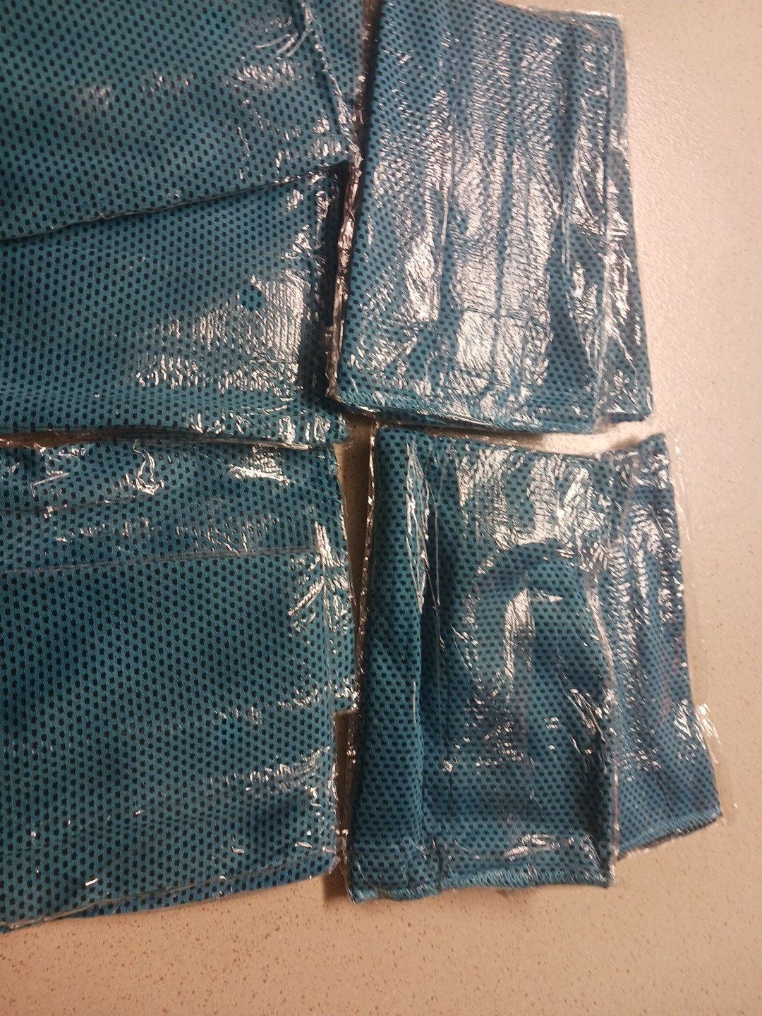 (2 pack) Frogg Toggs iCOOL® PVA Cooling Towel, Sky Blue 26" x 17"