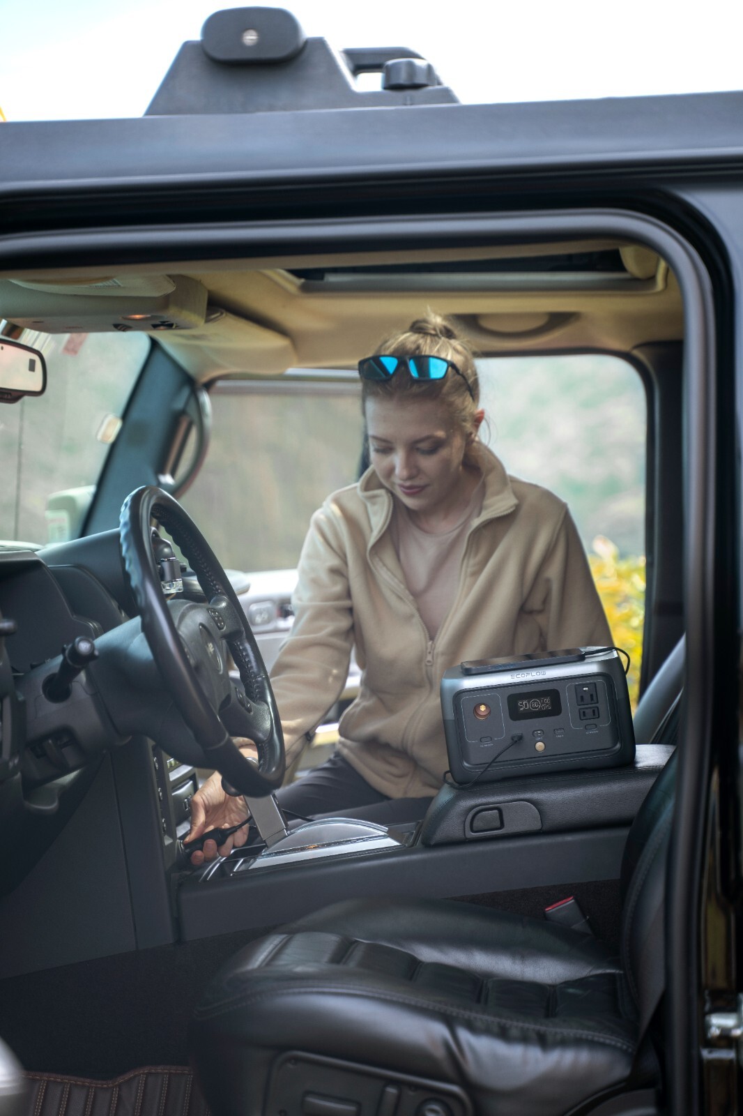 EcoFlow Solar Generator RIVER 2 256Wh+110W Solar Panel Certified Refurbished