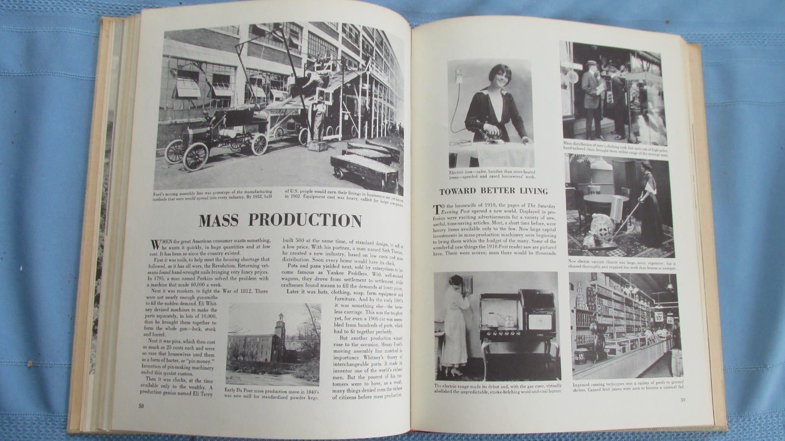1952 Dupont Autobiography Of American Enterprise Du Pont Powder Company-Photos