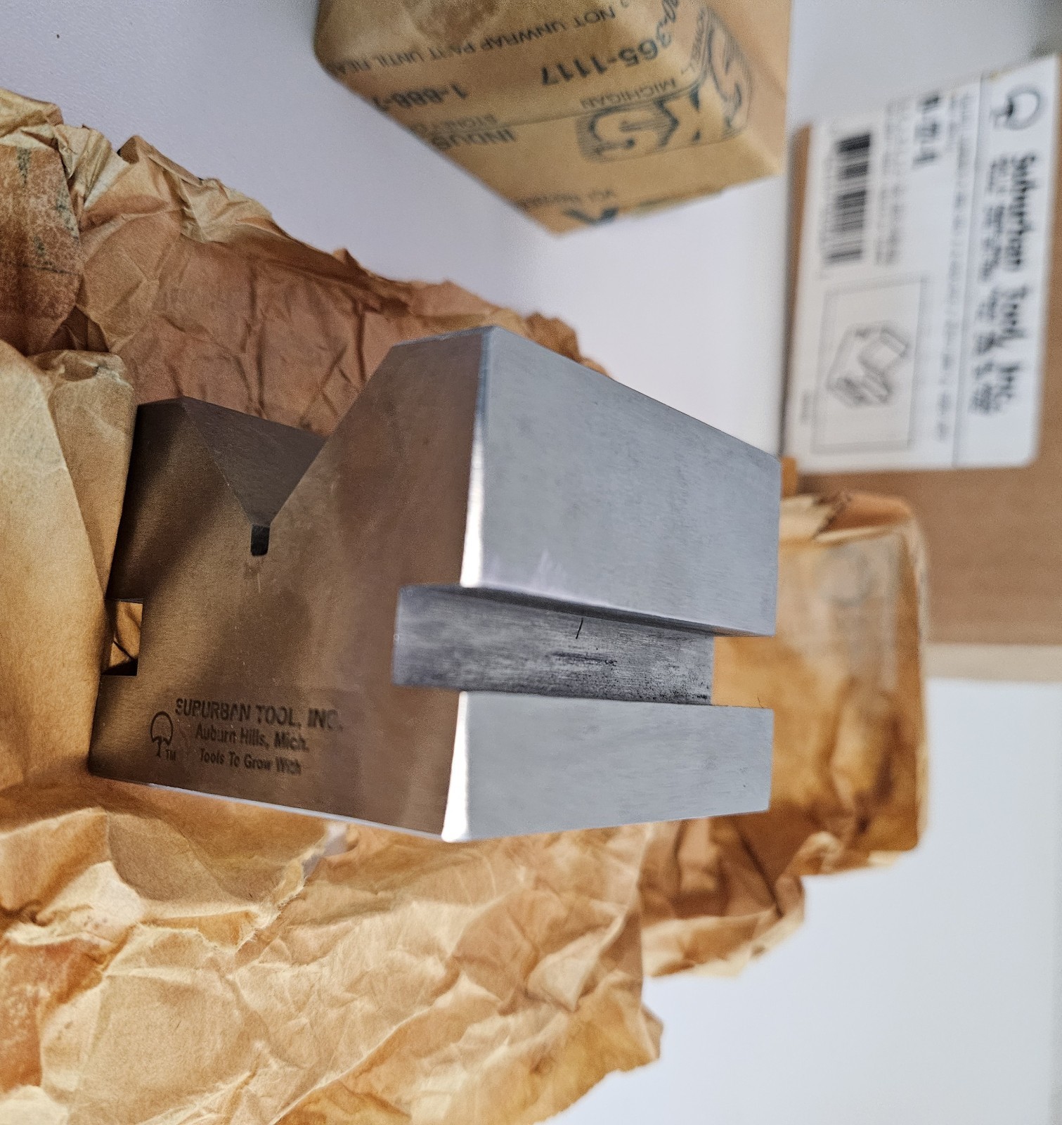 NEW Suburban Tool Precision V-Block Set VP-222-BL Machinist USA Made