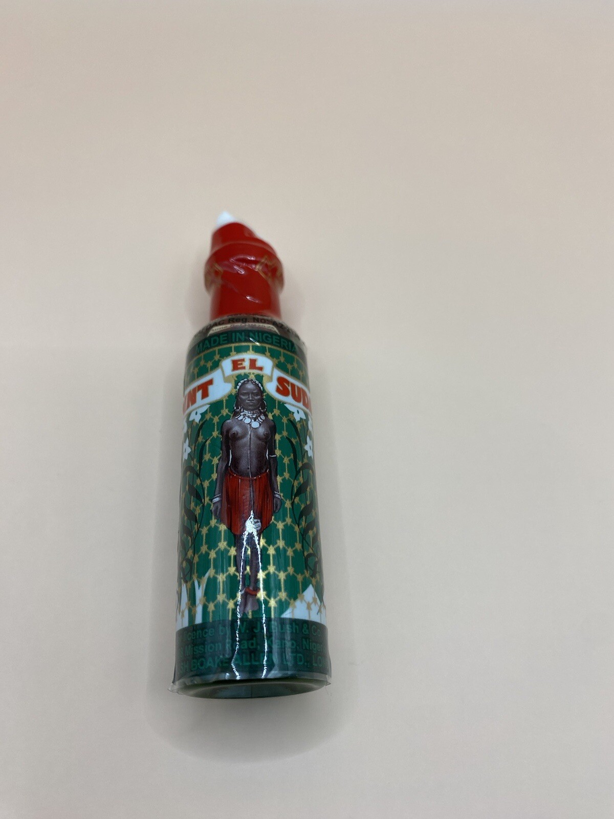 Bint El Sudan (Bintou) ( 1 ) Authentic RED CAP BOTTLE. Original Spiritual Oil.