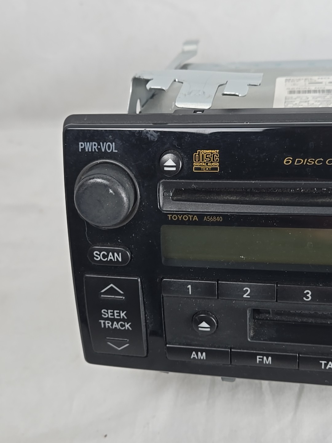 OEM JBL Radio 6-CD Player Cassette for 05 06 Toyota Camry 86120-AA180 W/O Nav