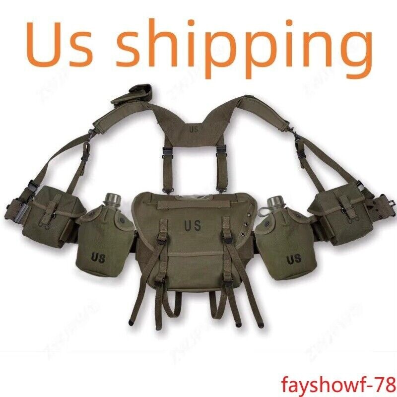 Training Gear Pouch Bag USMC Vietnam War M1956 M1961 Equipment Tactical Combat