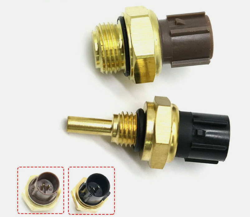 ✅Set of 2 Cooling Fan Switch Coolant Temp Sensor for Honda Accord CR-V CRV Civic