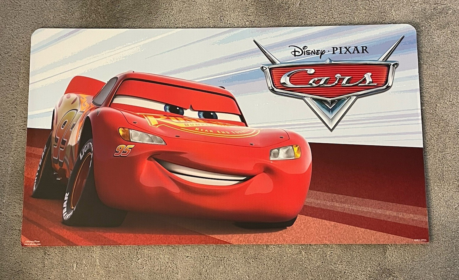 Disney Pixar Cars Mcqueen Store Cardboard ￼Display Sign And Kit For Endcap