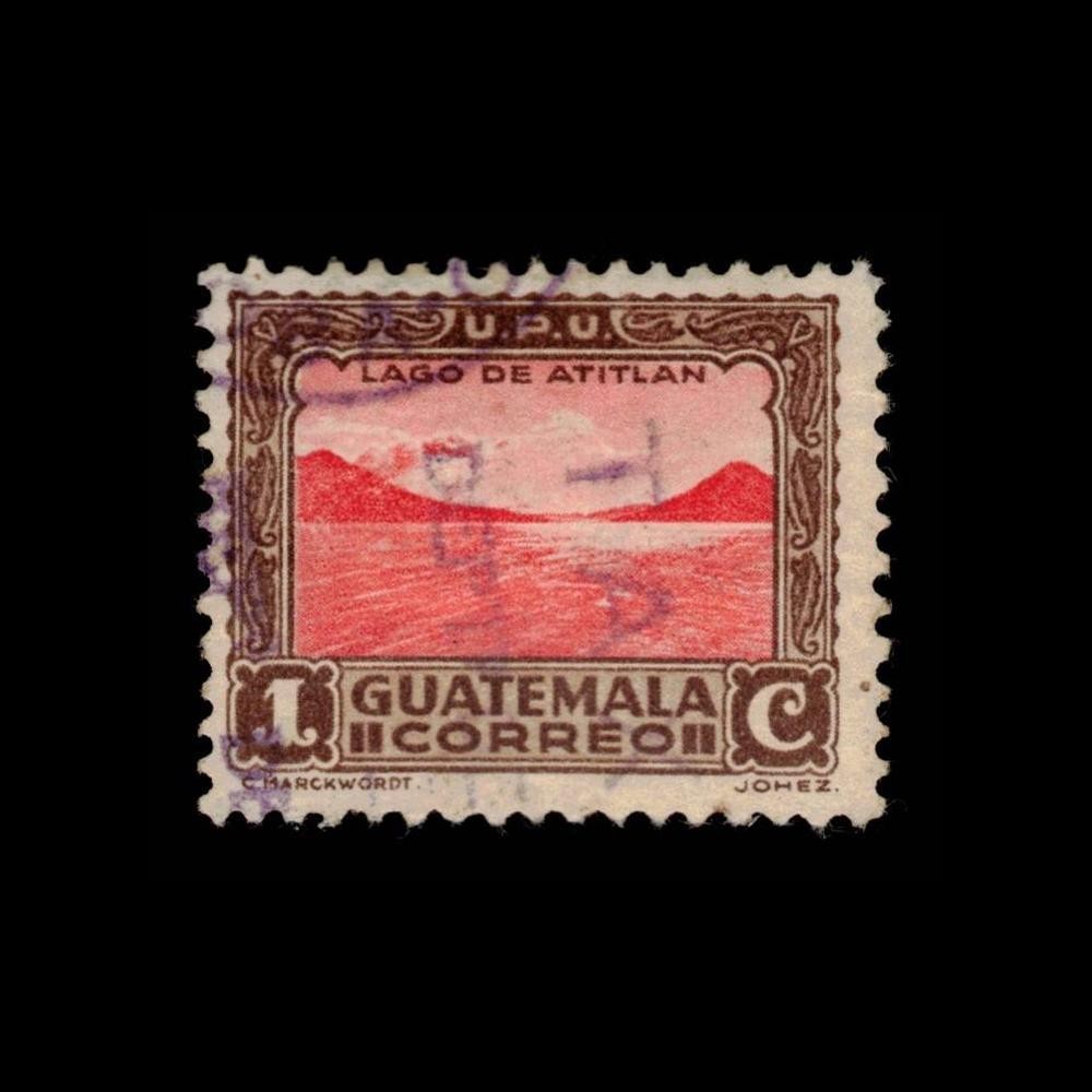 Guatemala, Scott 273, Lake Atitlan, 1935, used, 112601